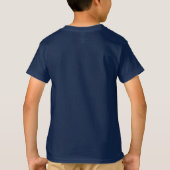 Midge "TAEKWON-DOG" Kinder donkere T-shirt (Achterkant)