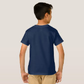 Midge "TAEKWON-DOG" Kinder donkere T-shirt (Achterkant volledig)