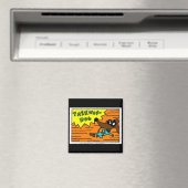 Midge TAEKWON-DOG Magnet (Insitu (Vaatwasser))