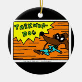Midge TAEKWON-DOG Ornament (Voorkant)