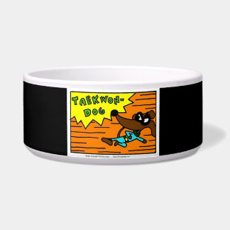 Midge TAEKWON-DOG Pet Bowl - Black Voerbakje