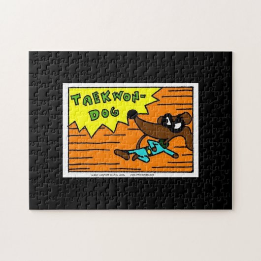 Midge TAEKWON-DOG Puzzle Legpuzzel (Horizontaal)