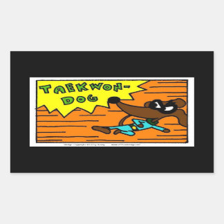 Midge TAEKWON-DOG Stickers - set van 20