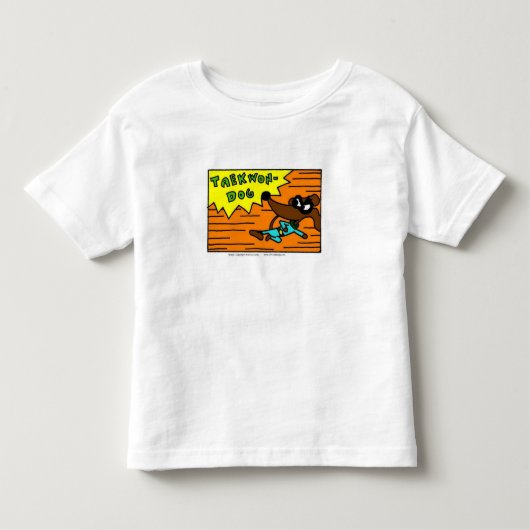 Midge "TAEKWON-DOG" Toddler T-Shirt (Voorkant)