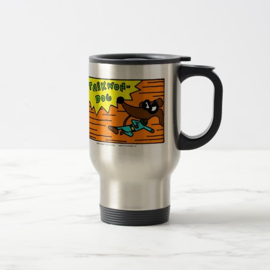 Midge TAEKWON-DOG Travel Mug Reisbeker (Rechts)