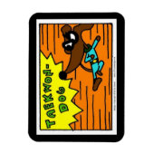 Midge TAEKWON-HOND Flexibele Magneet (Verticaal)