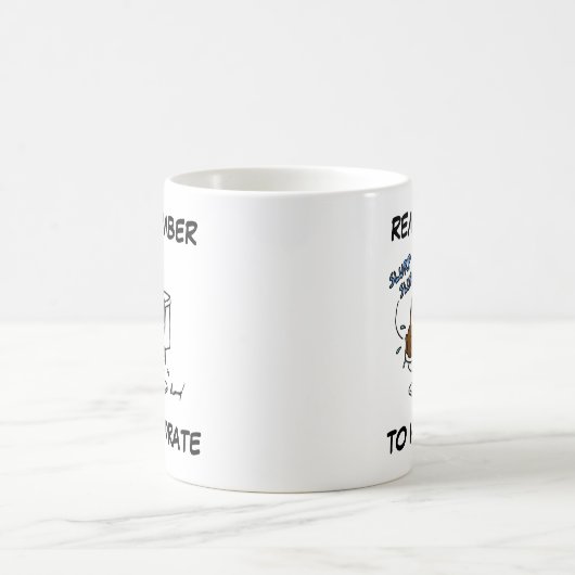 Midge "Vergeet niet om te hydreren" Mok (Center)