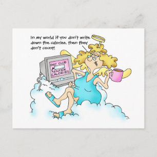 Midge's Diet Briefkaart #3 Food Journal