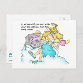 Midge's Diet Briefkaart #3 Voedingsdagboek (Voorkant / Achterkant)