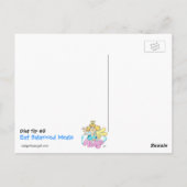 Midge's Diet Postcard #8 Balanced Meals Briefkaart (Achterkant)