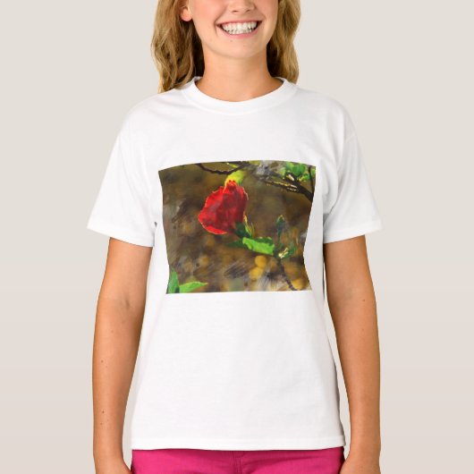 Midge's Flowers T-shirt (Voorkant)