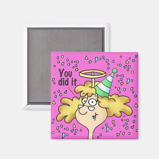 Midge's Weight Loss Celebration Magnet (Voorkant / Achterkant)