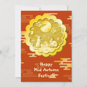 Midherfstfestival Gold Mooncake Moon Rabbit