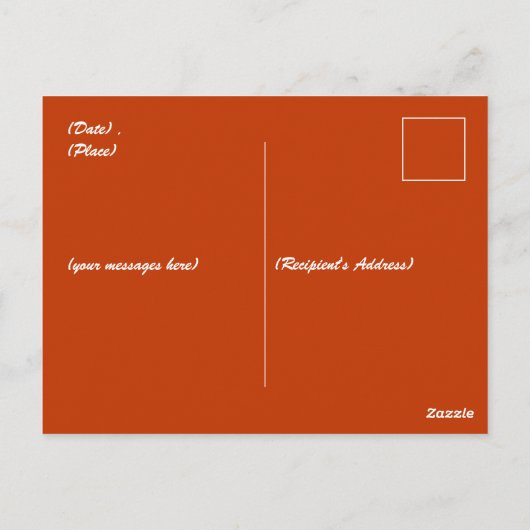 Midherfstfestival Gold Mooncake Moon Rabbit Briefkaart (Achterkant)