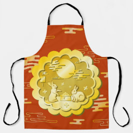 Midherfstfestival Gold Mooncake Moon Rabbit Schort