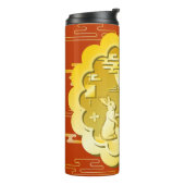 Midherfstfestival Gold Mooncake Moon Rabbit Thermosbeker (Gedraaid links)