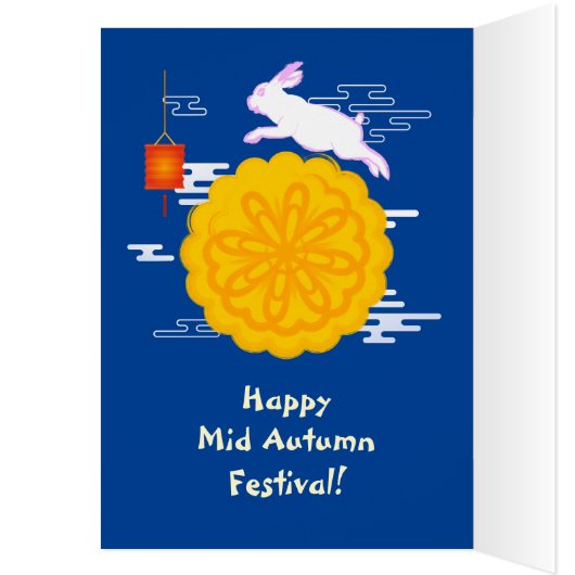 Midherfstfestival Mooncake Jumping Moon Rabbit (Binnen (Links))