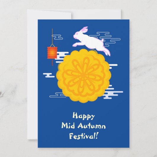 Midherfstfestival Mooncake Jumping Moon Rabbit (Voorkant)