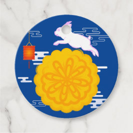 Midherfstfestival Mooncake Jumping Moon Rabbit Bedankjes Labels