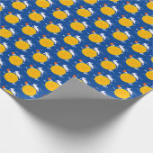 Midherfstfestival Mooncake Jumping Moon Rabbit Cadeaupapier (Hoek)