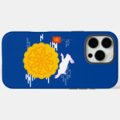 Midherfstfestival Mooncake Jumping Moon Rabbit Case-Mate iPhone Case (Achterkant (horizontaal))