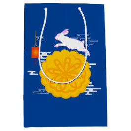 Midherfstfestival Mooncake Jumping Moon Rabbit Medium Cadeauzakje