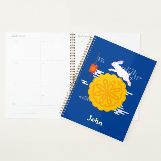 Midherfstfestival Mooncake Jumping Moon Rabbit Planner (Display)