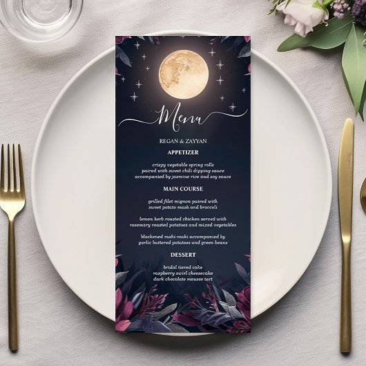 Midhout Tuin Maan Bruiloft Menu