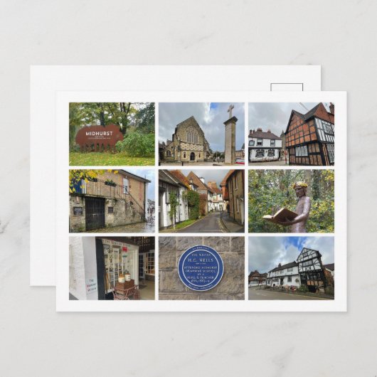 Midhurst Feestdagenkaart (Voorkant / Achterkant)