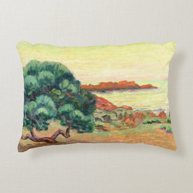 Midi Landscape, 1898 (olie op canvas) Decoratief Kussen (Voorkant)
