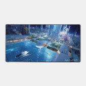 Midjourney Artwork Gaming Desk Pad 31,5″×15,5″ (Voorkant)