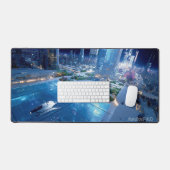 Midjourney Artwork Gaming Desk Pad 31,5″×15,5″ (Keyboard & Muis)