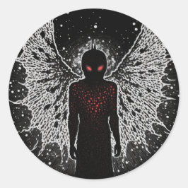 MIDJOURNEY MONSTERS CRYPTID SERIES RONDE STICKER