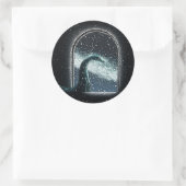 MIDJOURNEY MONSTERS CRYPTID SERIES RONDE STICKER (Tas)