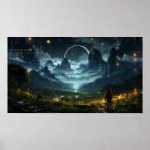 Midjourney Wat is de toekomst? Poster (Voorkant)