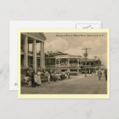 Midland Beach, Staten Island, Vintage van New York Briefkaart (Voorkant / Achterkant)