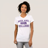 Midland - Bulldogs - High School - Midland Texas T-shirt (Voorkant volledig)