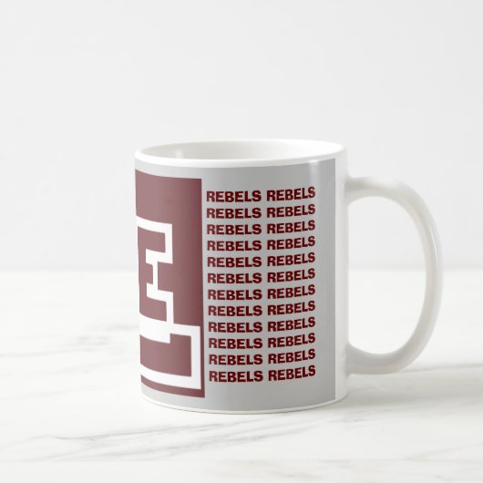 Midland Lee Rebel Football Coffee Cup Koffiemok (Rechts)