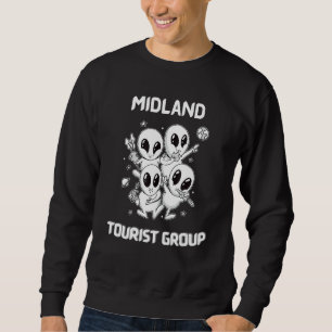 Midland Native Pride Alien Funny State Tourist Spa Trui