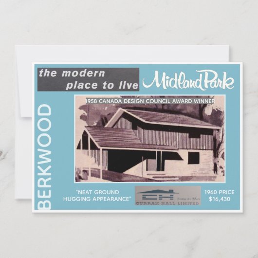 Midland Park House Model Collectible Card Kaart (Voorkant)