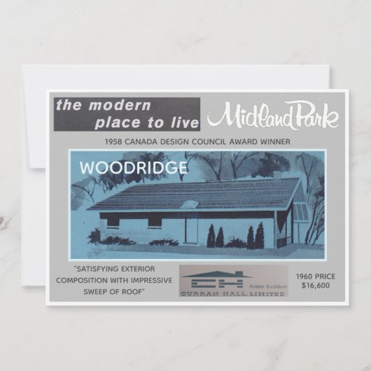 Midland Park House Model Collectible Card Kaart (Voorkant)