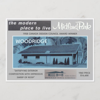 Midland Park House Model Collectible Card Kaart