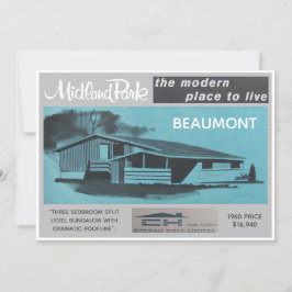 Midland Park House Model Collectible Card Kaart