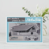 Midland Park House Model Verzamelaarskaart Kaart (Staand voorkant)