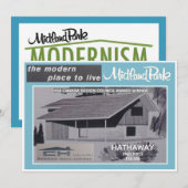 Midland Park House Model Verzamelaarskaart Kaart (Voorkant / Achterkant)