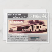 Midland Park House Model Verzamelbare Kaart (Voorkant)