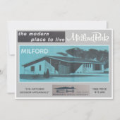 Midland Park House Model Verzamelbare Kaart (Voorkant)