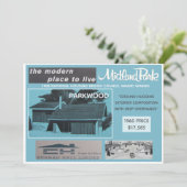 Midland Park House Model Verzamelbare Kaart (Staand voorkant)