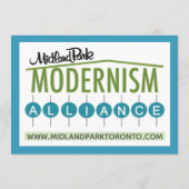 Midland Park House Model Verzamelbare Kaart (Achterkant)