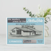 Midland Park House Model Verzamelbare Kaart (Staand voorkant)